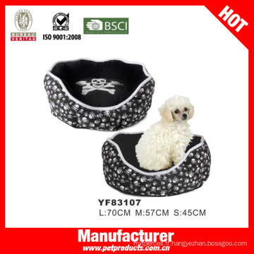 Importation de produits pour animaux de compagnie, lit pour chien fait à la main (YF83107)